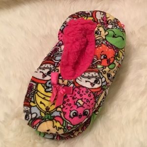 Brand new Fuzzy Babba Shopkins Girls' Slipper